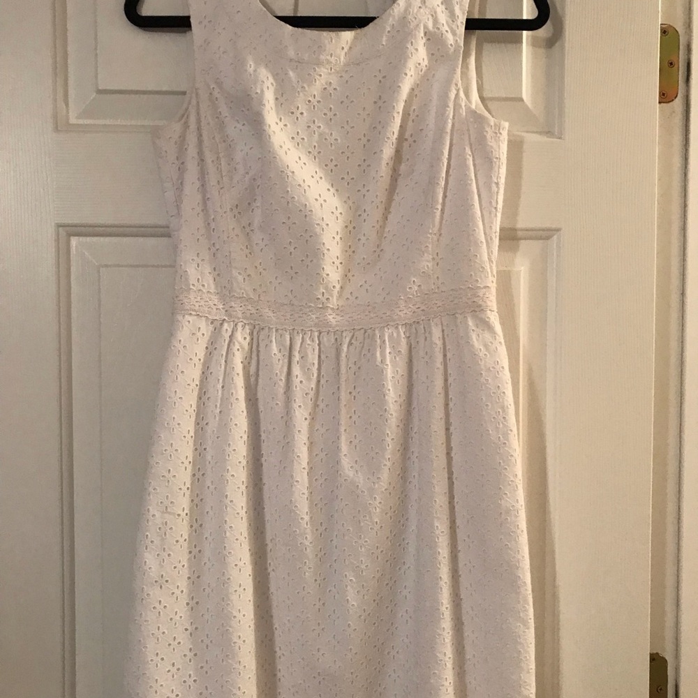 Vineyard vines white eyelet sundress